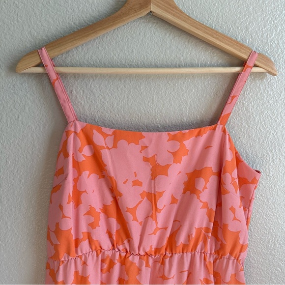 Sanctuary Social Standard Tiered Smocked Back Maxi Dress Women’s Size Medium - Picture 2 of 9